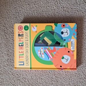 Little Helpers Laundry Day Sort & Play Book